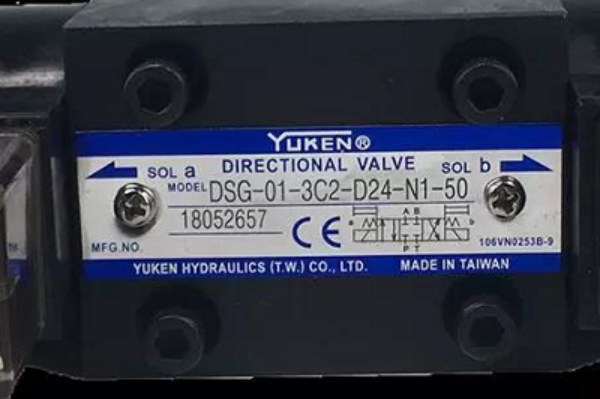 YUKEN油研電磁閥DSG-01-3C4-D24-N1-50、MSW-03-X-40型號解析，詳細參數